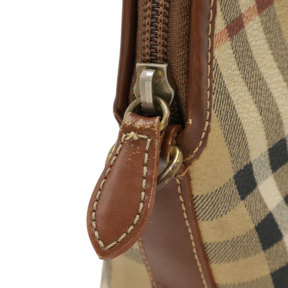 Burberry Nova Check 2WAY Handbag PVC/Leather - Picture 4 of 9